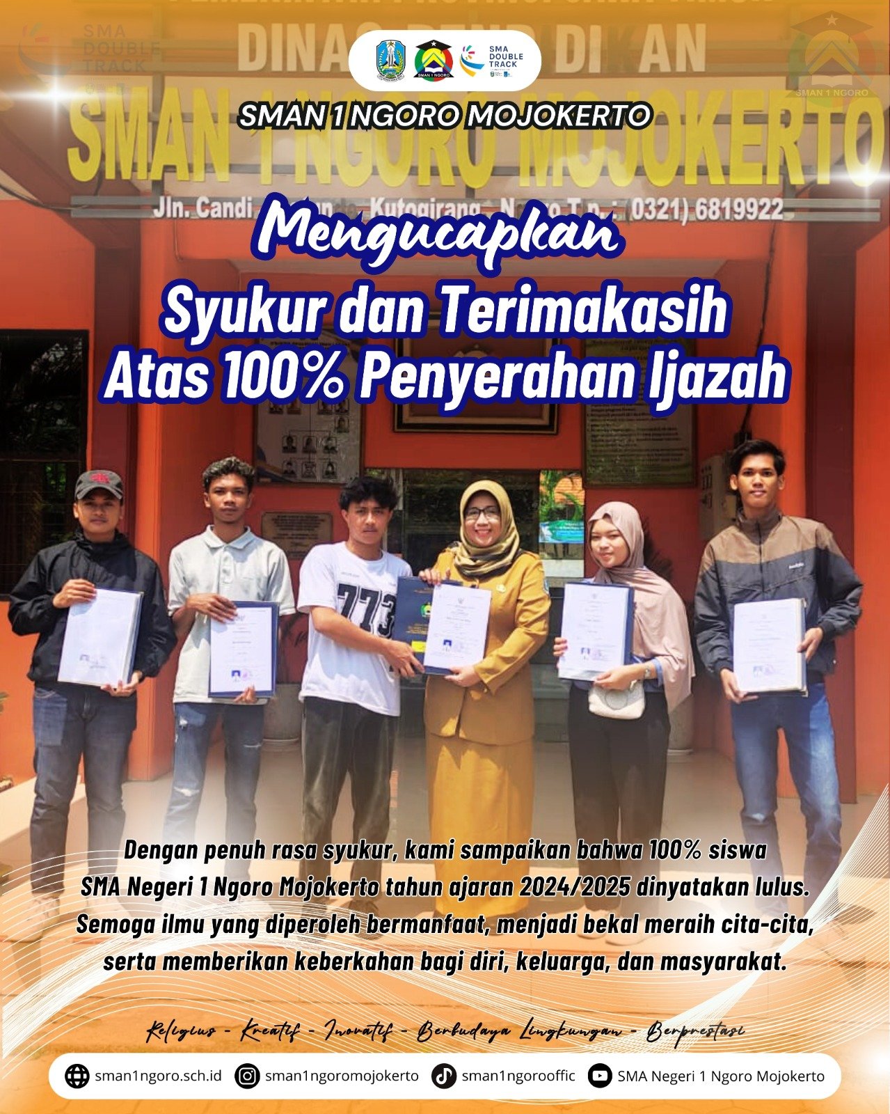 flyer mengambilan ijazah